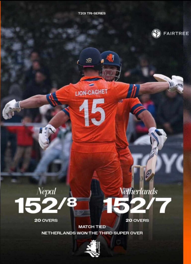 Netherlands vs Nepal